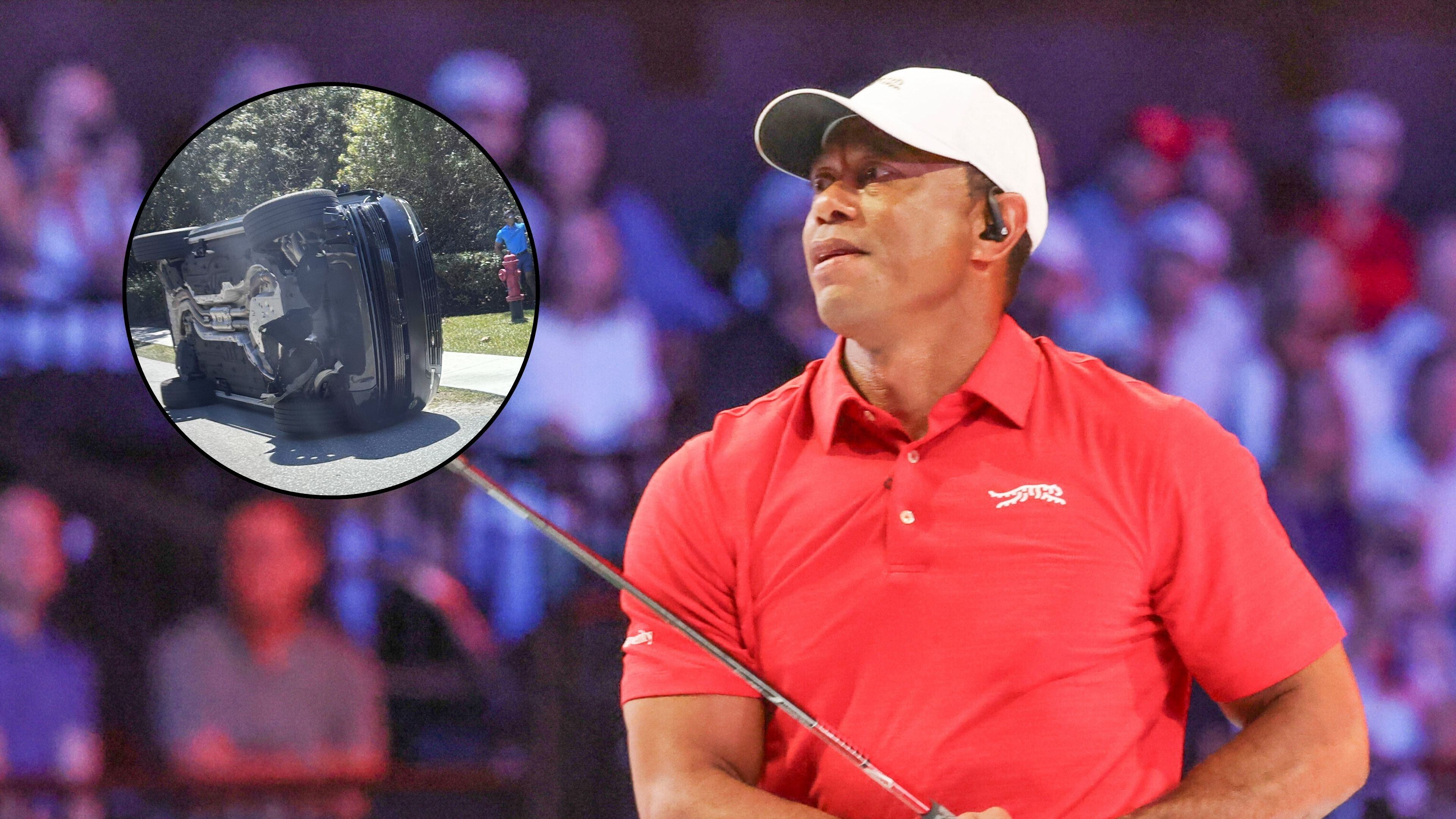 Tiger Woods es arrestado tras volcadura por sospecha de alcohol