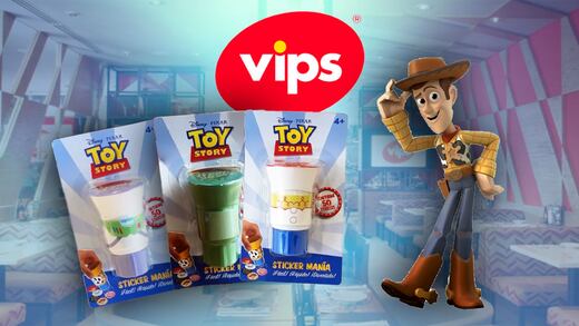 Stickers de Toy Story en Vips México: Precio de todos los modelos disponibles en menú de niños