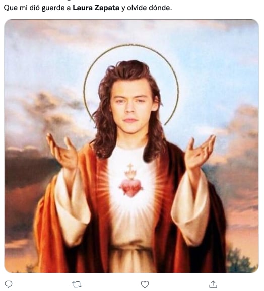 Memes de Laura Zapata y su pelea con las fans de Harry Styles