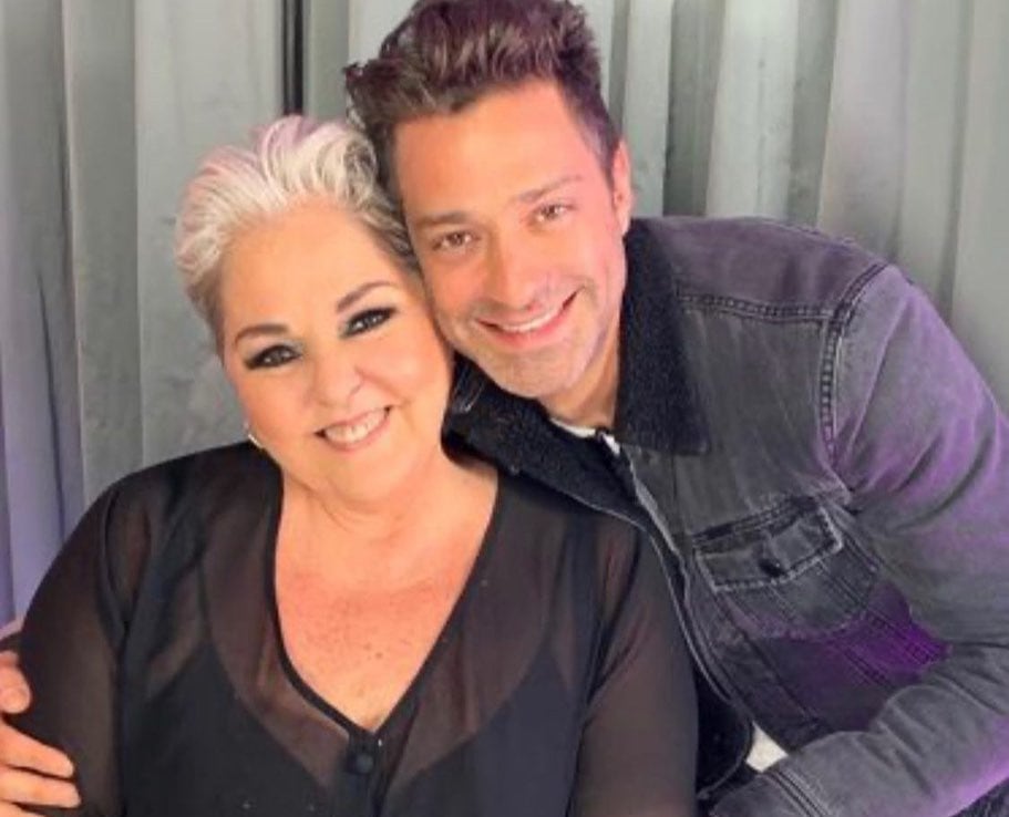 Lupita D'Alessio y Ari Borovoy