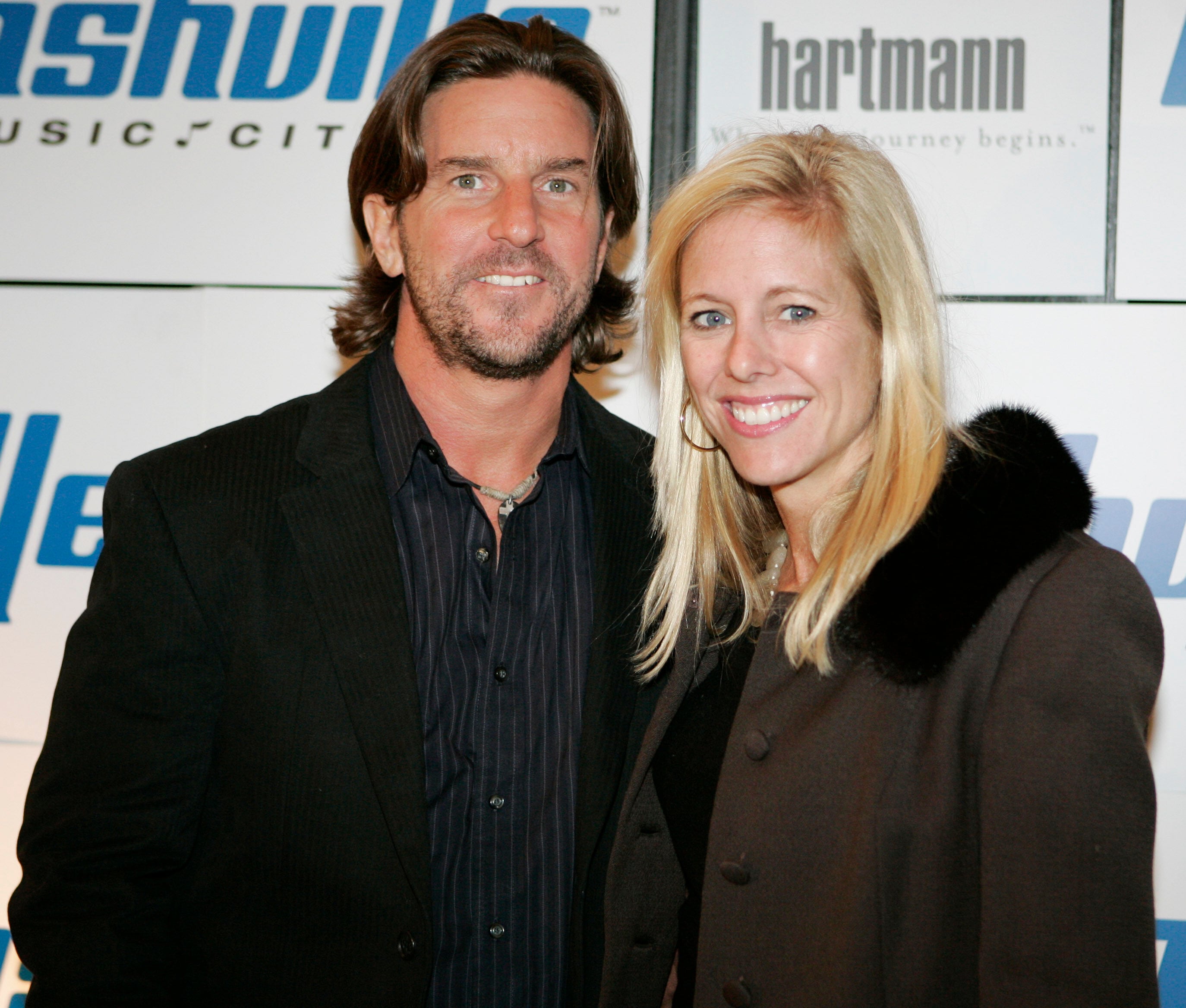 Brett James y su esposa Sandy