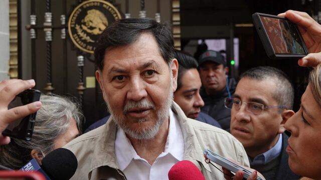 Gerardo Fernández Noroña se despide de la Mesa Directiva en el Senado