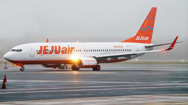 Incidente en avión de aerolínea en Corea del Sur se registra en Gimpo