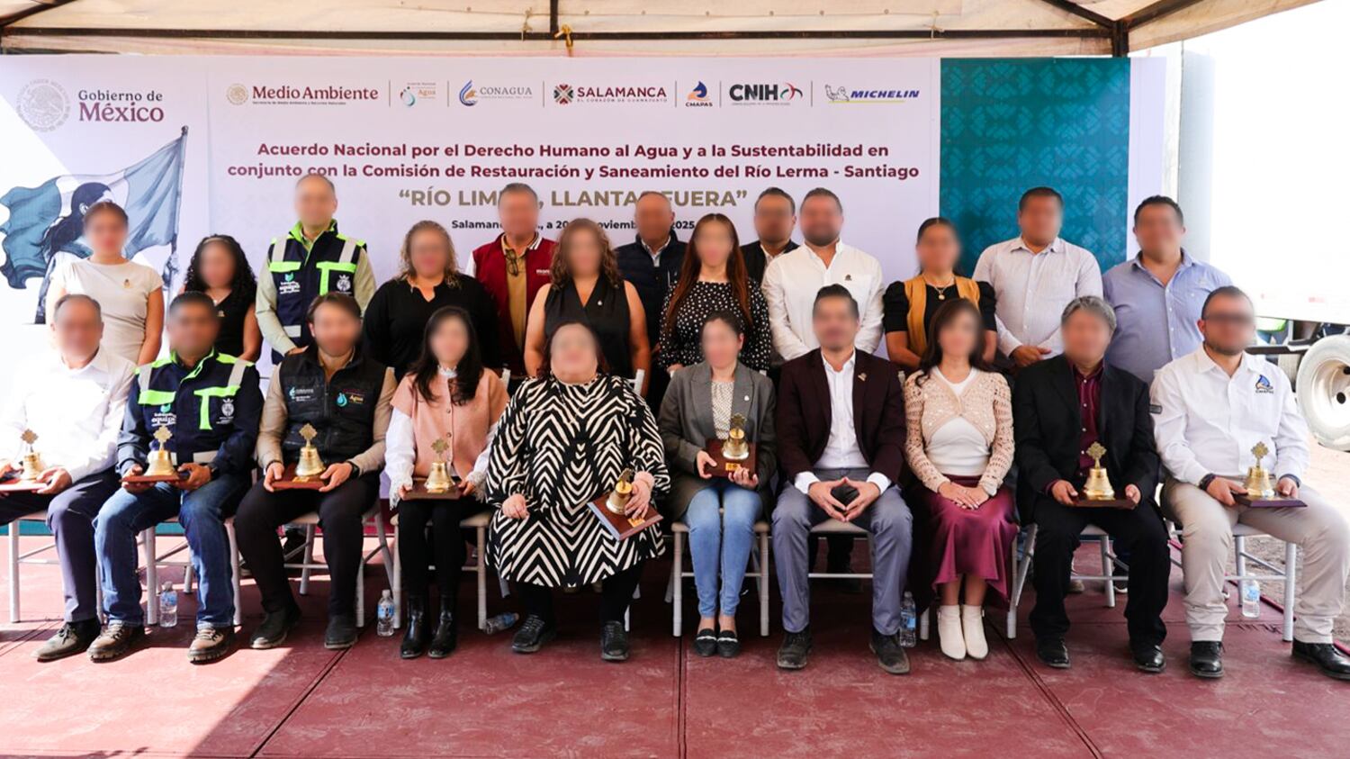 Conagua y Profepa intensifican jornadas de limpieza en Edomex, Tlaxcala y Guanajuato para rescatar ríos contaminados