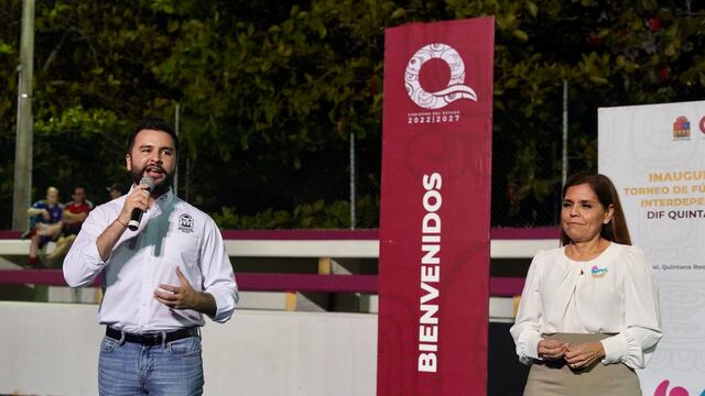 Verónica Lezama, presidenta honoraria del Sistema DIF Q. Roo