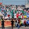 Protesta de migrantes mexicanos en Los Ángeles, California: Confirman más de 200 detenidos tras manifestación