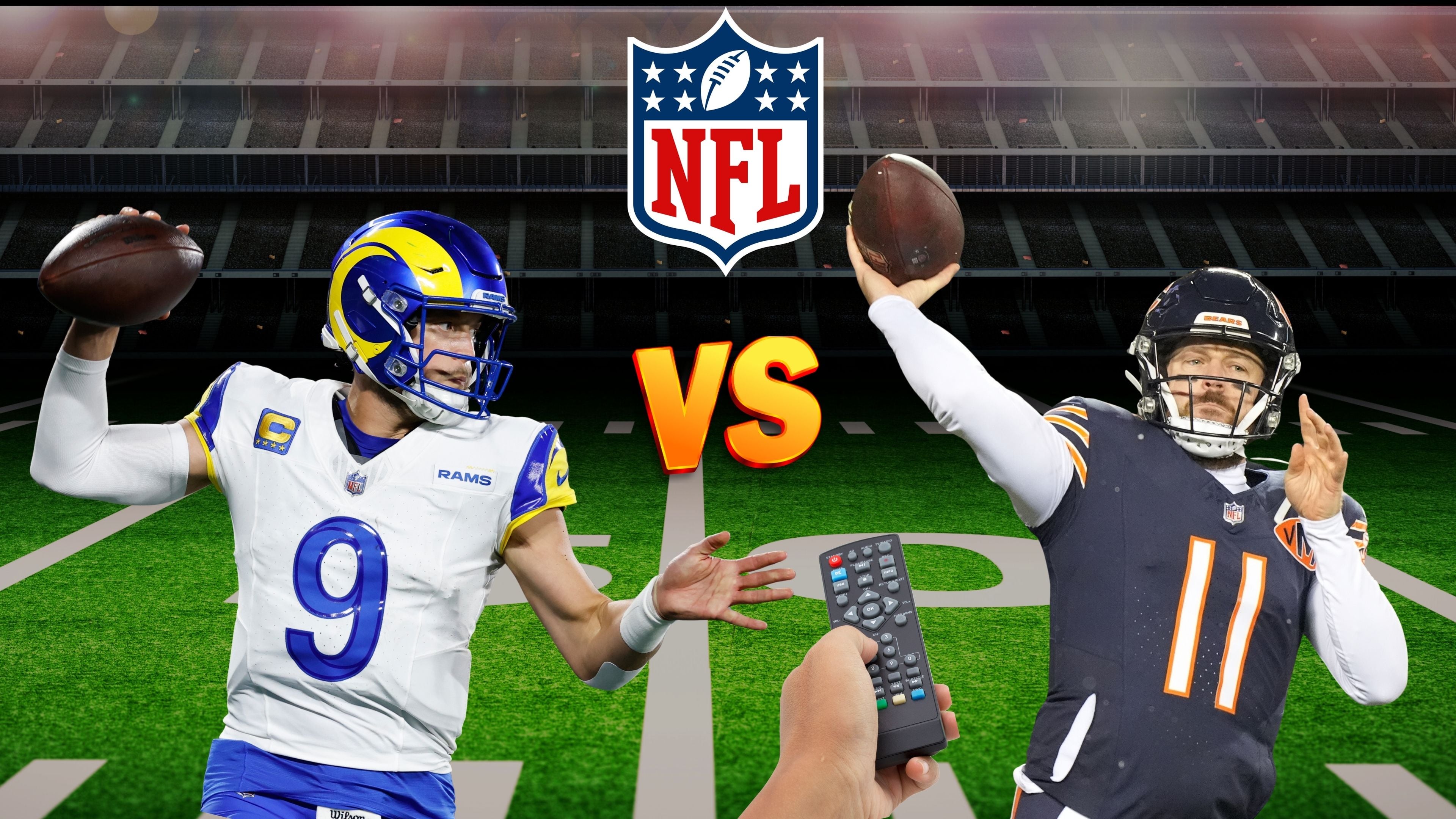 Rams vs Bears: Hora y canal para ver la ronda divisional en los Playoffs 2026 de la NFL
