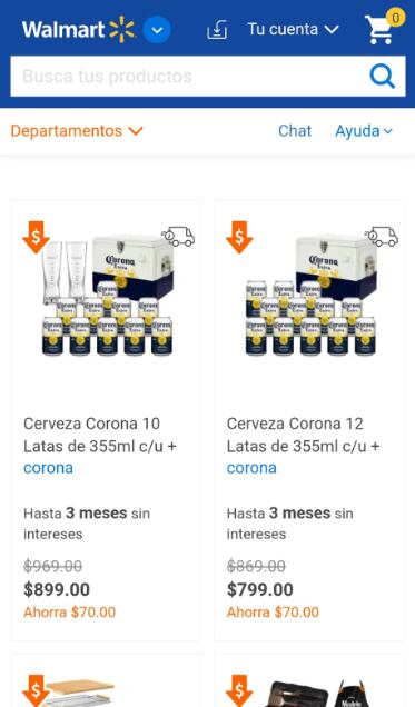 Oferta engañosa de Walmart en el Hot Sale 2022