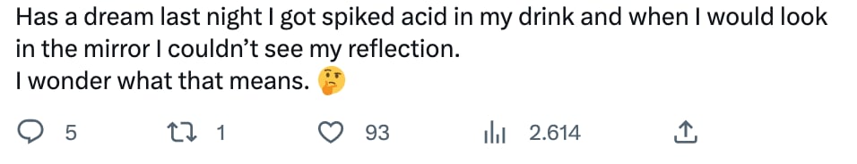 ¿Por qué no ver tu reflejo en un sueño?