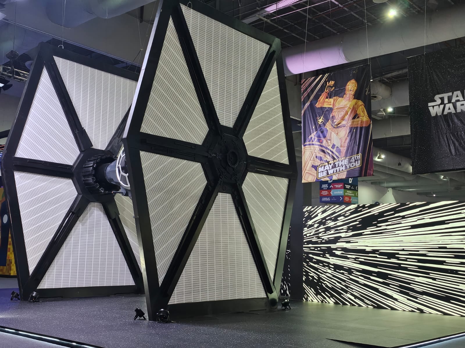 Caza estelar de Star Wars en la CCXP 2024 México