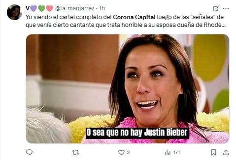 Memes por el cartel del Corona Capital 2025