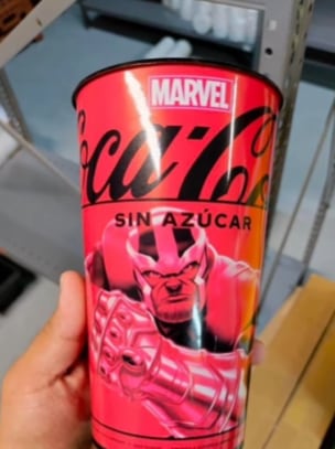Combo Coca-Cola y Marvel en Cinépolis
