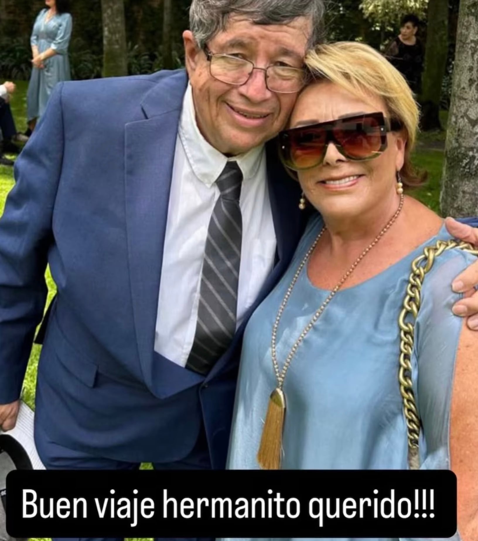 Sylvia Pasquel despide a su hermano José Manuel Banquells