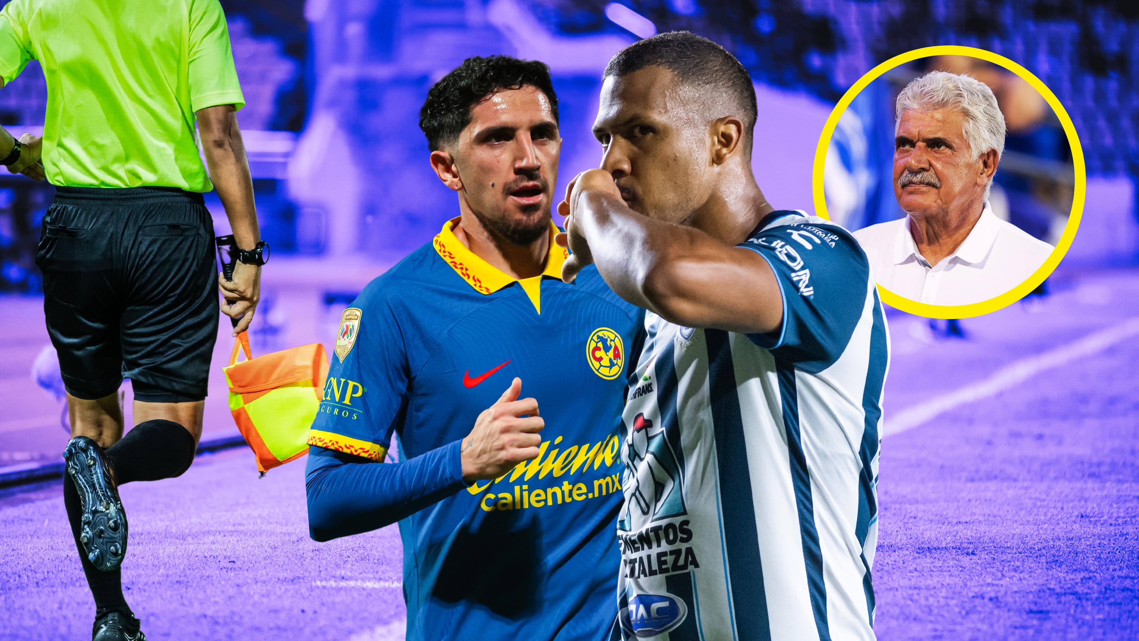 ¿Árbitro perjudicará al Pachuca para que América cierre en casa en semifinales? La teoría del Tuca Ferretti