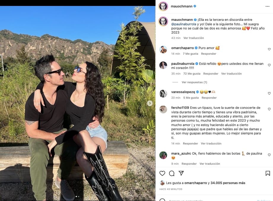 Mauricio Ochmann revela identidad de "la tercera en discordia"