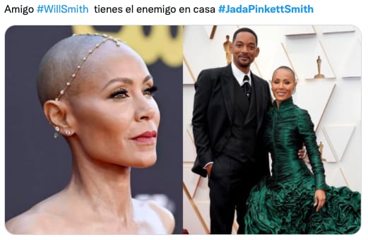Reacciones misóginas hacia Jada Pinkett Smith