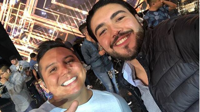 Edwin Luna y Alann Mora