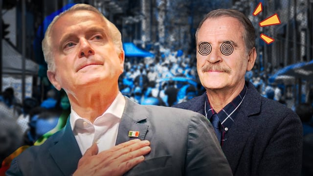Santiago Creel le da la espalda a Vicente Fox