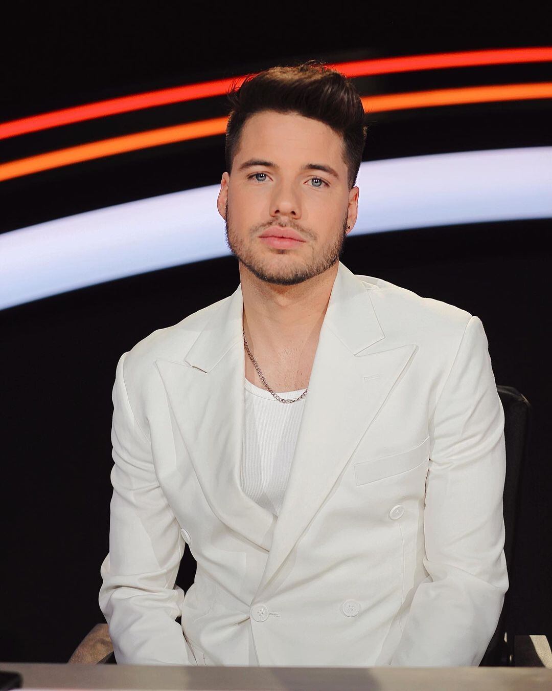 William Valdés, conductor en TV Azteca.