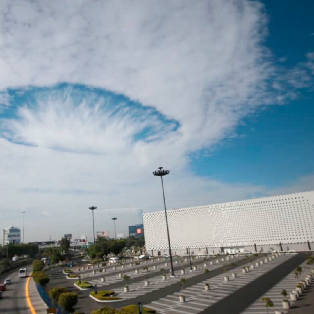 Gobierno de Puebla explica el fenómeno detrás de la extraña nube de esta mañana