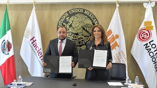 Olivia Salomón firma convenio para fortalecer la prevención de operaciones con recursos ilícitos
