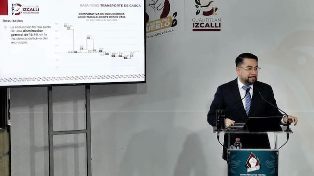 Cuautitlán Izcalli reporta reducción de 28.4% en robo a transporte de carga