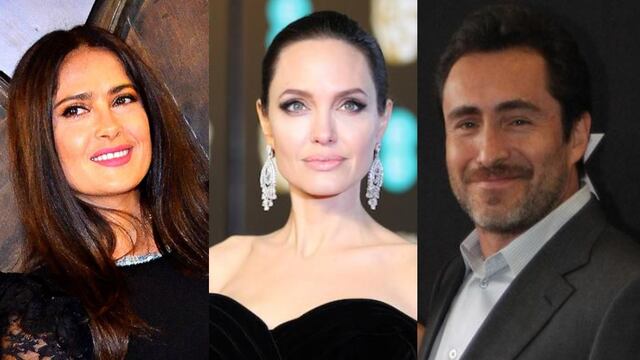 Salma Hayek, Angelina Jolie, Demián Bichir