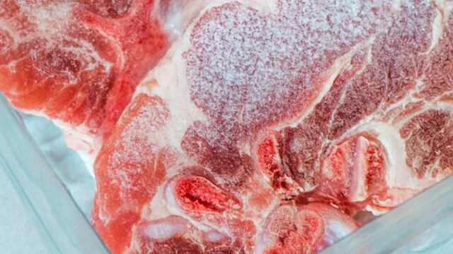 Carne congelada