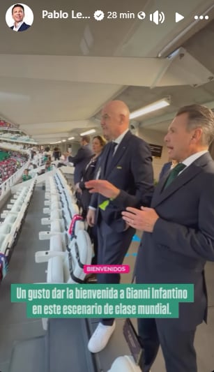 Gianni Infantino visita Guadalajara