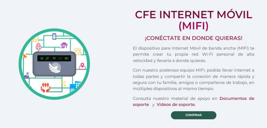 Cómo contratar CFE Internet en el Estado de México