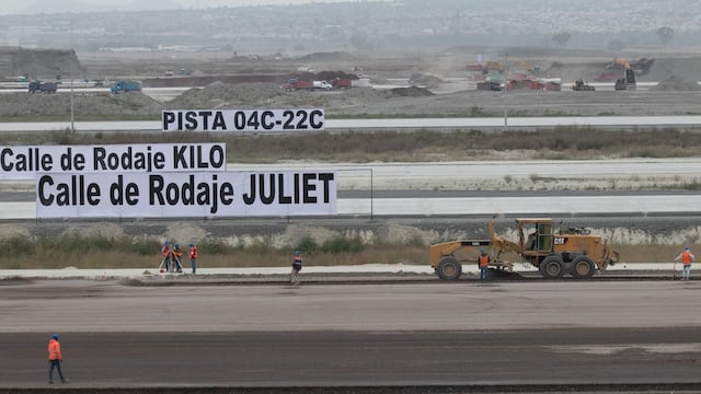 Construcción del Aeropuerto Internacional Felipe Ángeles