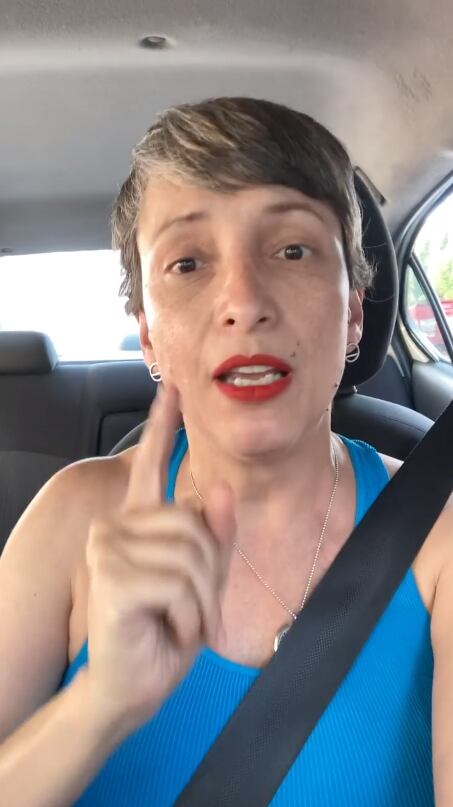 conductora de Uber Carmen Martilez