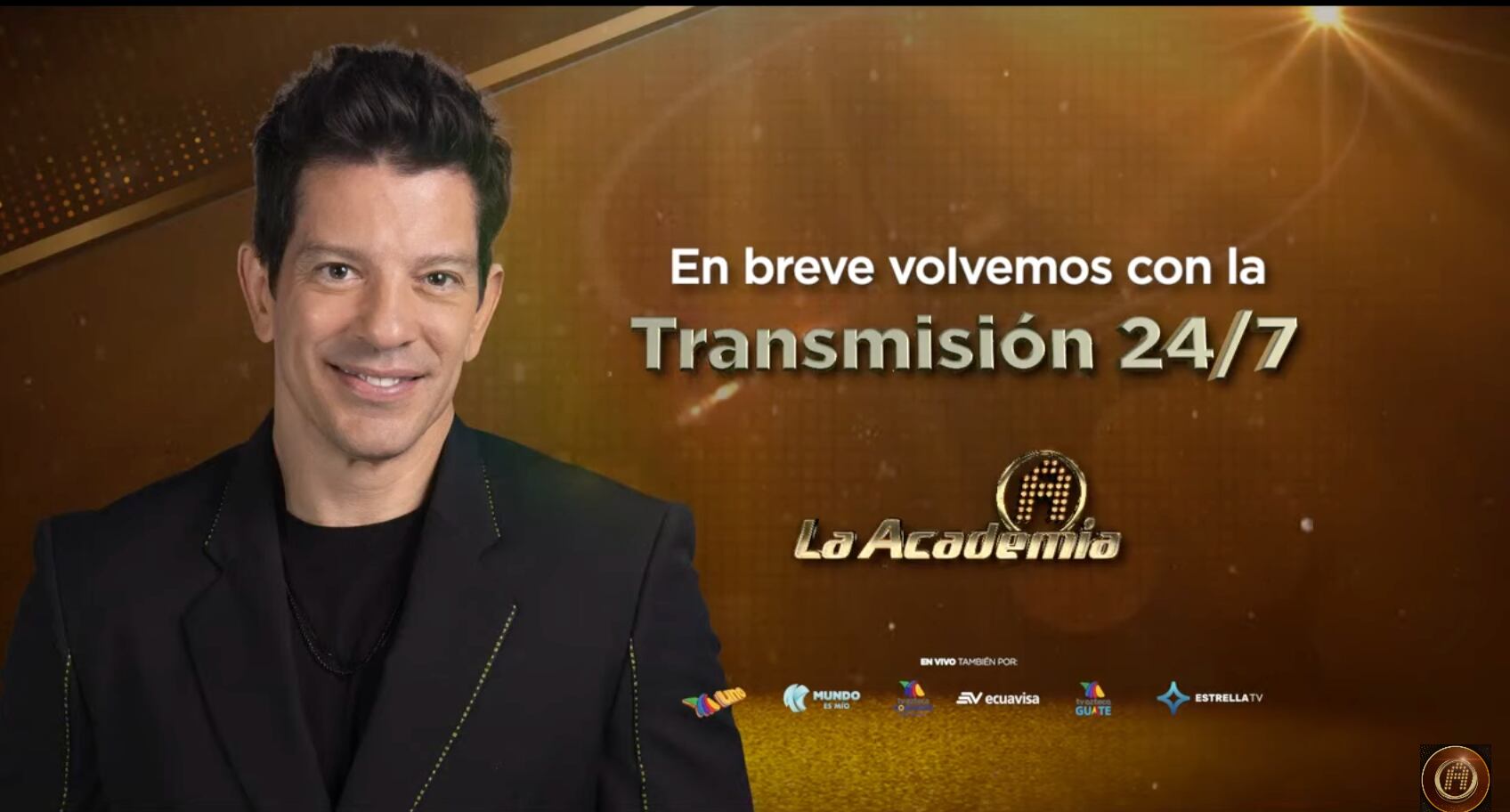 Transmisión en vivo La Academia, suspendida