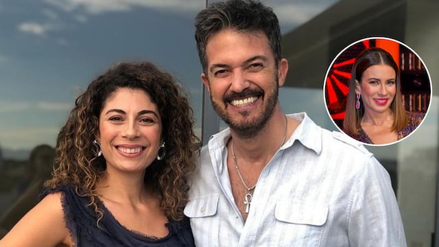 Anna Ferro con Fernando del Solar e Ingrid Coronado.