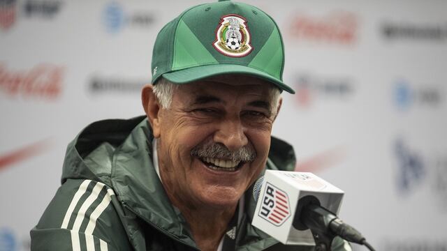 ‘Tuca’ Ferretti en rueda de prensa.