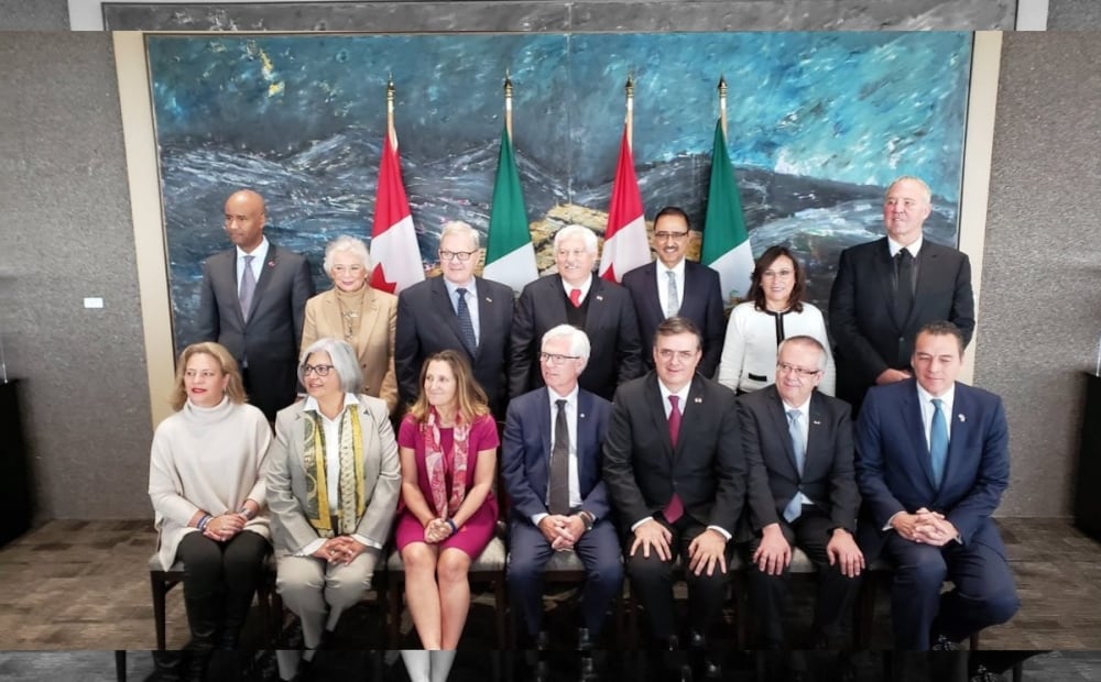 Gabinete de AMLO visita Canadá