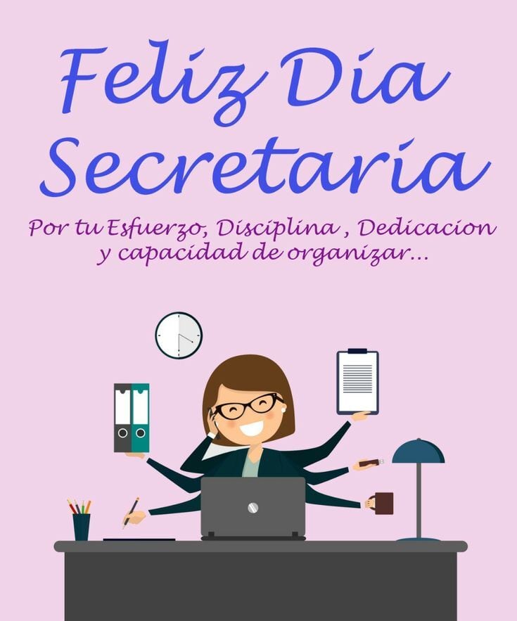 Imágenes para mandar por WhatsApp este Día de la Secretaría 2024