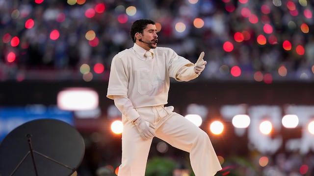 Bad Bunny, cantante.