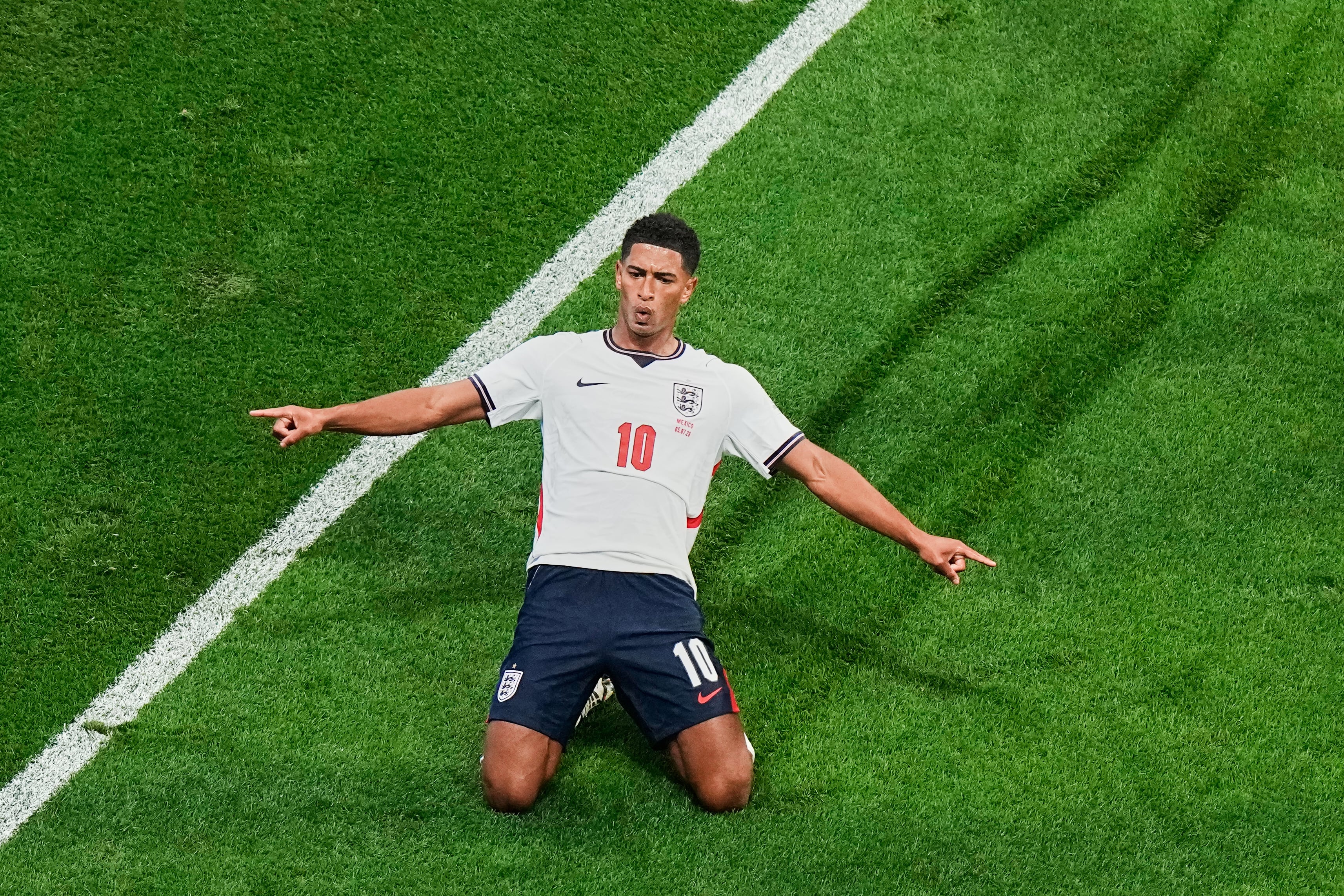 Jude Bellingham, jugador de Inglaterra.