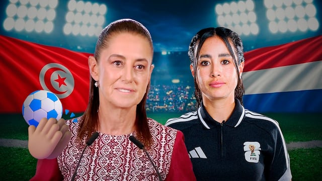 Sheinbaum felicita a Katia Itzel García; dirigirá el Túnez vs Países Bajos