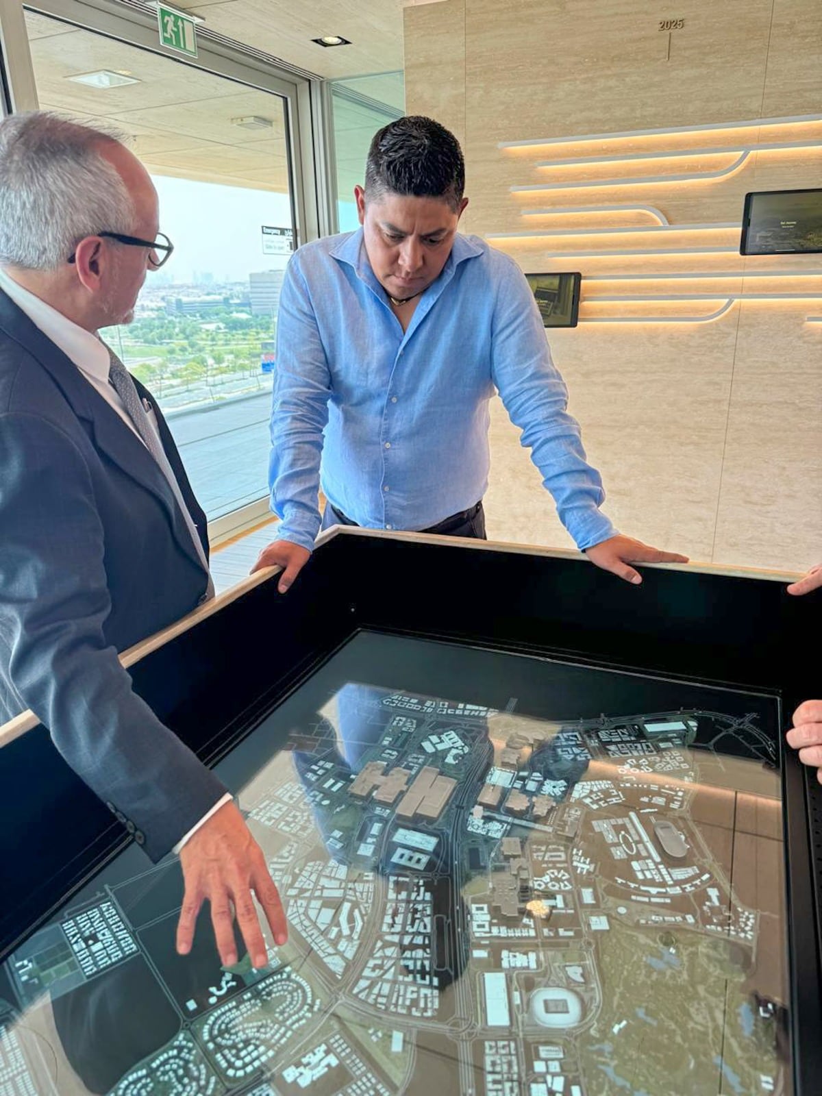 Ricardo Gallardo proyecta alianza con Qatar