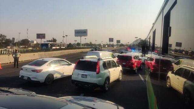 Autopista México-Pachuca cierra circulación por hallazgo