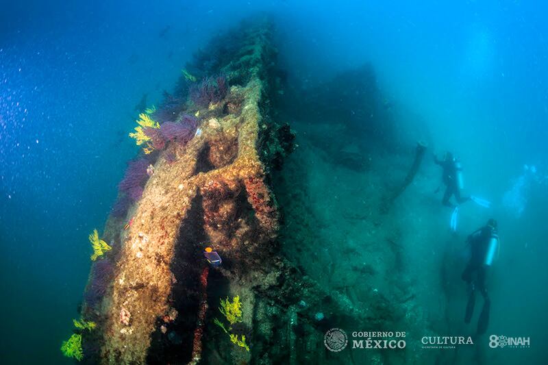 USS H-1 sumergido en las costas de Baja California Sur