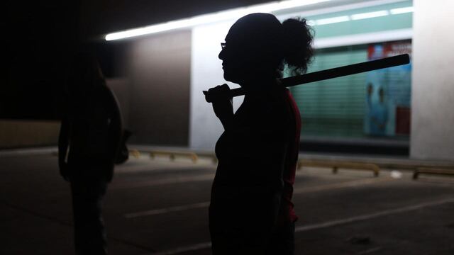 Integrante de un grupo de autodenfensa en Colinas de santa Fe, Veracruz, en enero de 2017.