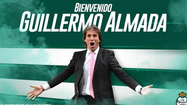 Almada tomará las riendas de Santos Laguna