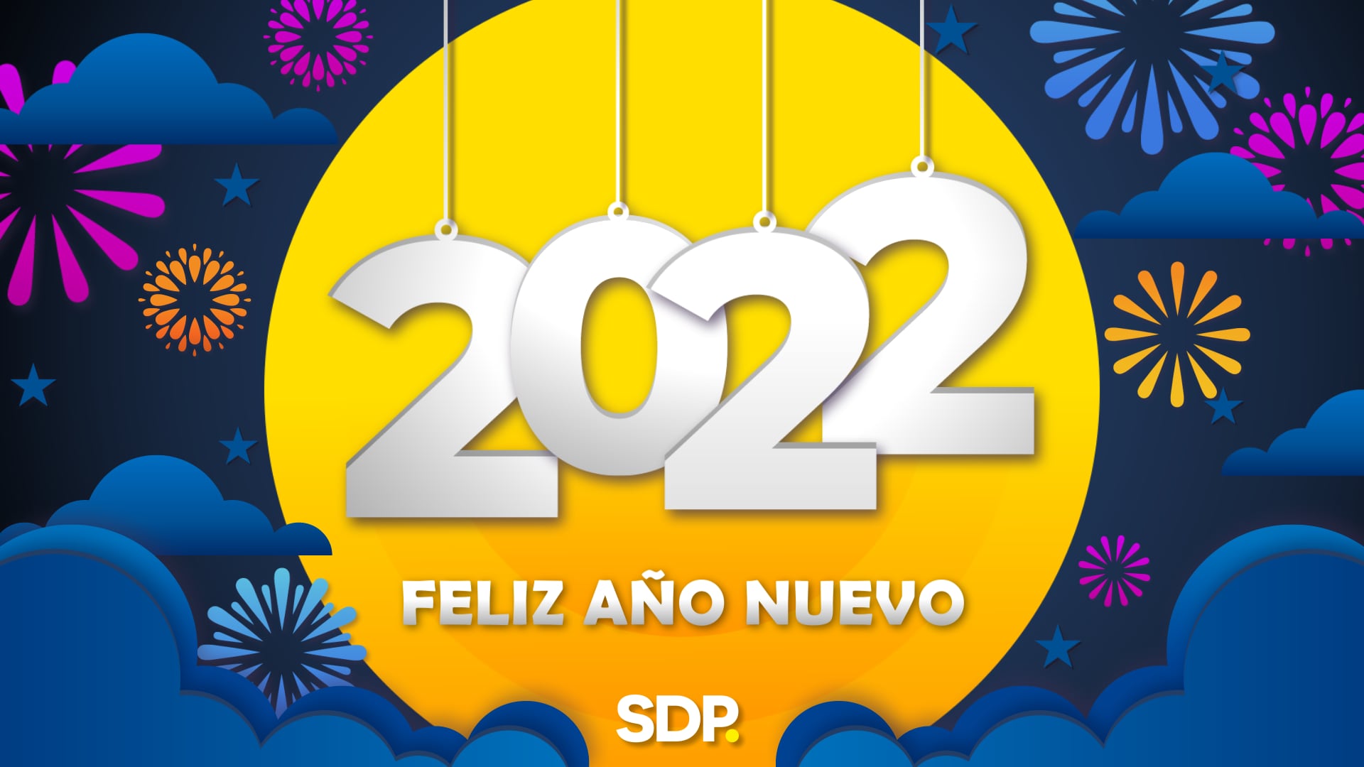 Imagen para desear Feliz Año Nuevo 2022