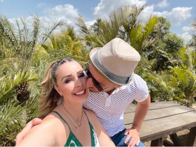 Atala Sarmiento y su esposo David Ródenas