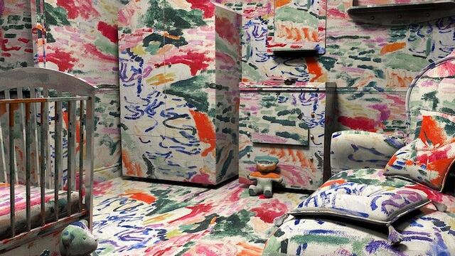 El artista canadiense Jon Rafman decora digitalmente habitaciones con obras de arte.