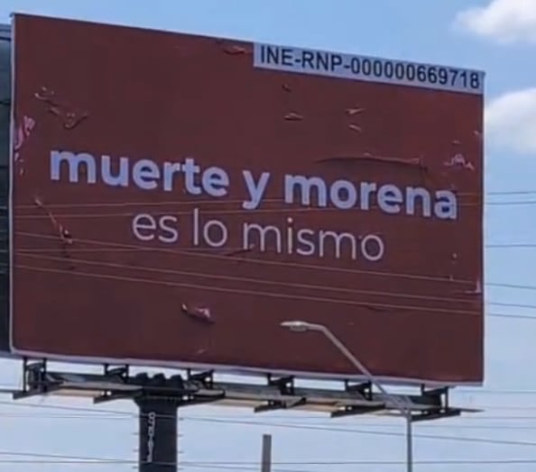 Acusan al PAN de promover una campaña contra Morena con espectaculares en Chihuahua