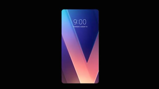 Fondo de pantalla del LG V30.